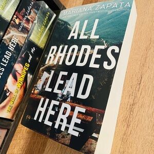 OOP Cover/Edition ALL RHODES LEAD HERE by Mariana Zapata
